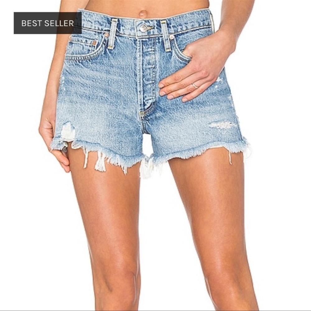 AGOLDE vintage Parker denim short